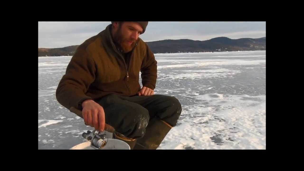 How to jig perch with the fly rig