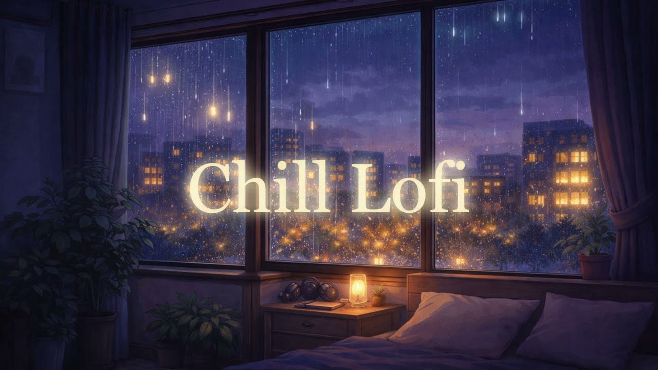 🌌 Chill Lofi Hip Hop Beats for Peaceful Focus & Calm Nights 🌙