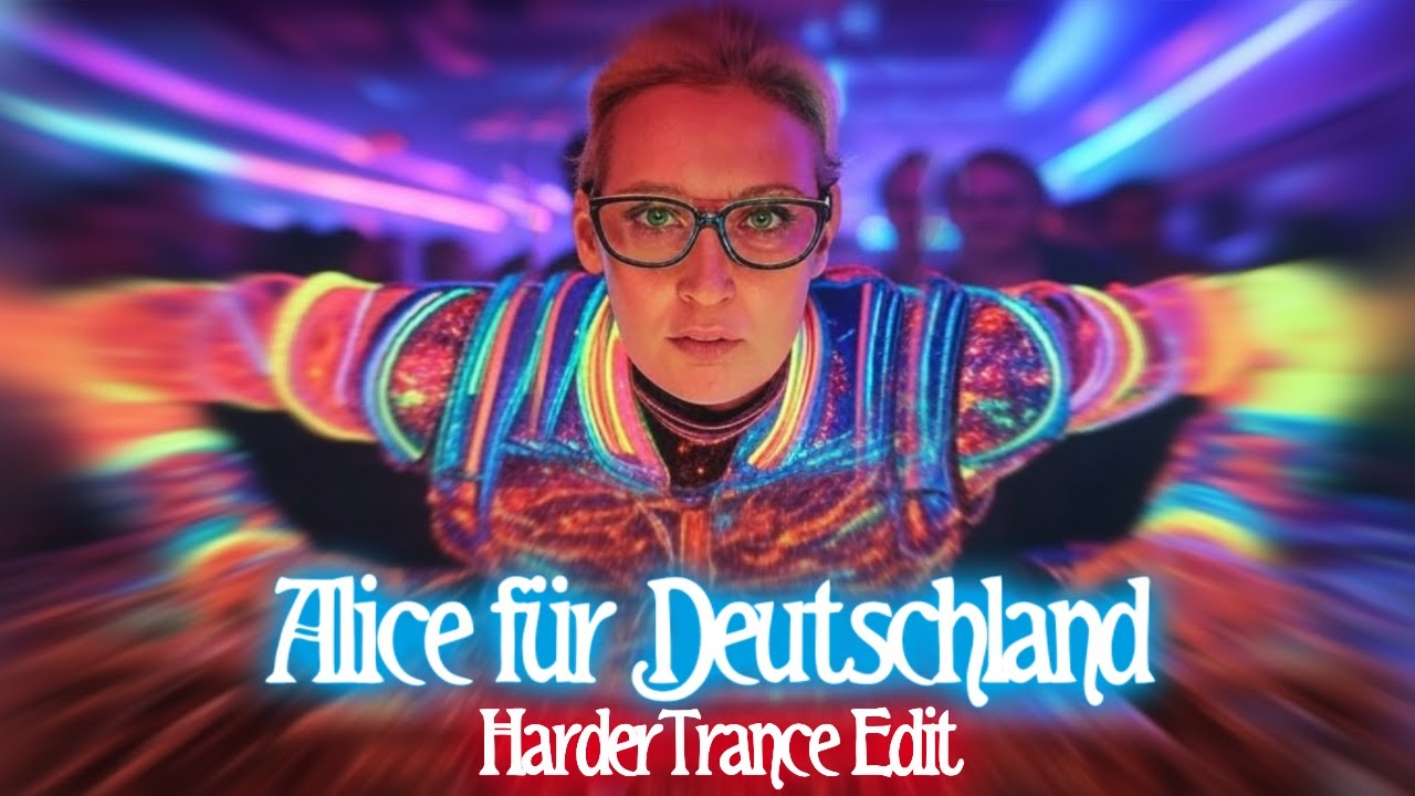 Alice für Deutschland (HarderTrance Edit) - AfD Weidel Elon Musk JD Vance Kanzlerin Techno Remix