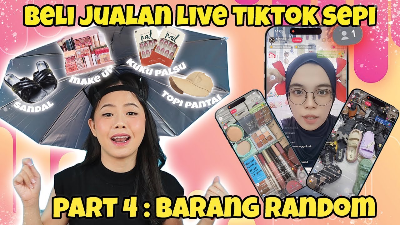 BELI JUALAN LIVE TIKTOK YANG SEPI, PART 4!