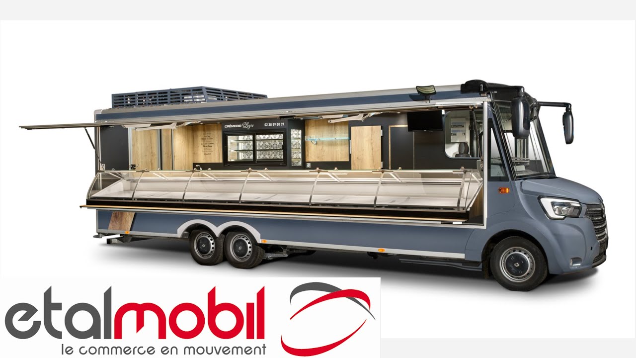 #28 - Un beau poids lourd camion magasin pour un fromager - Etalmobil - 111035 -