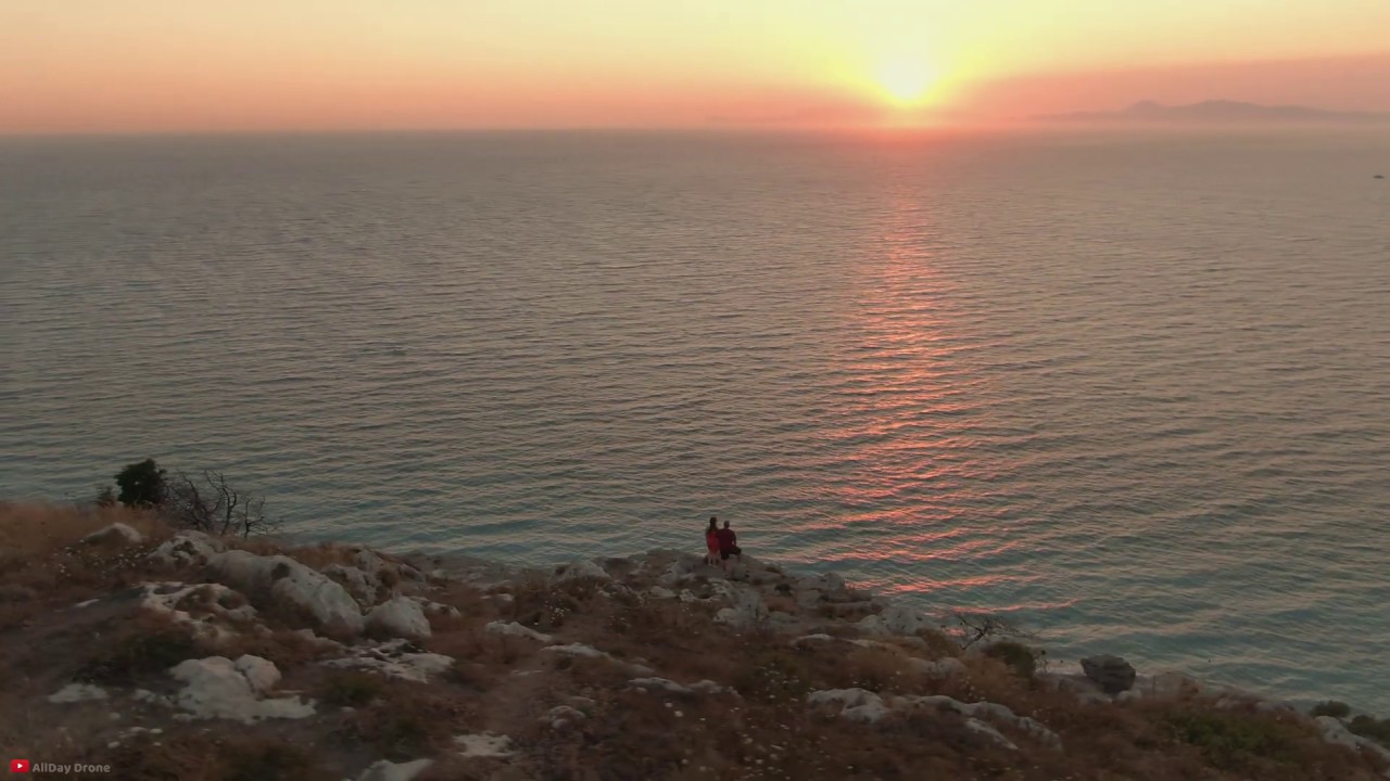 On the Edge - Monte Smith at sunset! Rhodes/Greece (4K)