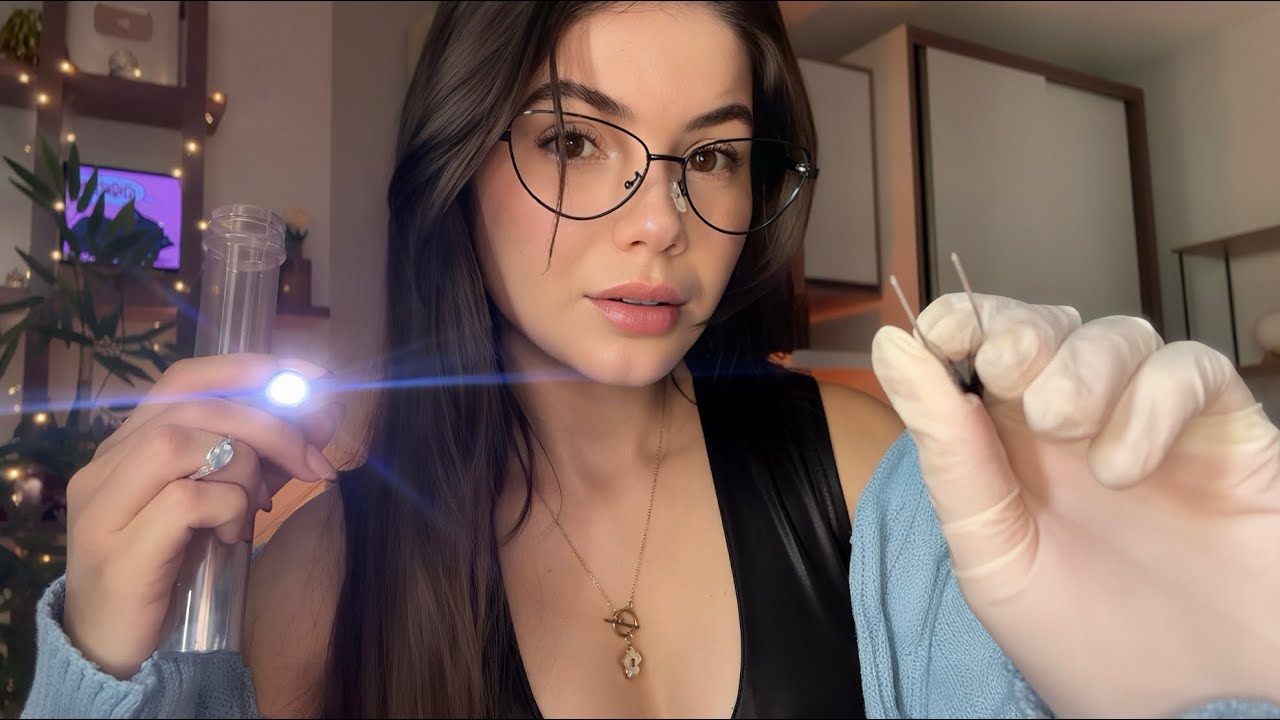 ASMR Exame Facial 😶&zwj;🌫️🔦