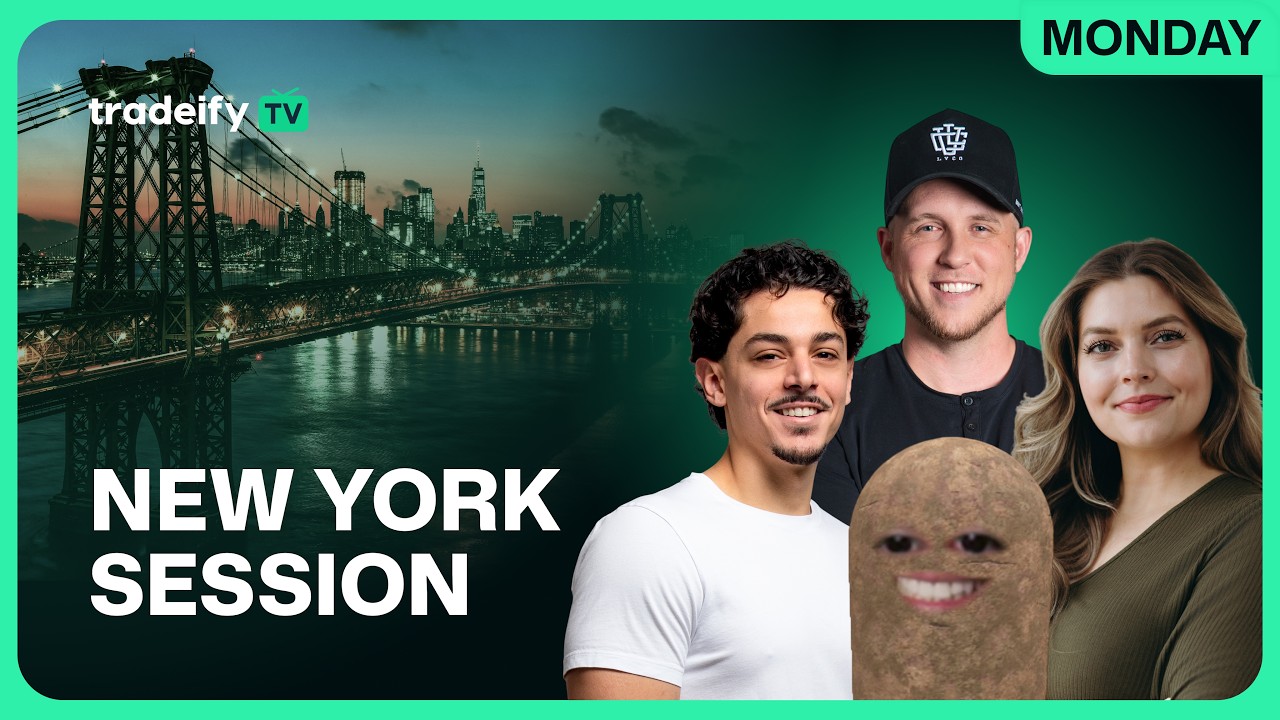 NEW YORK SESSION LIVE! | Tradeify TV | MONDAY 7/20/26