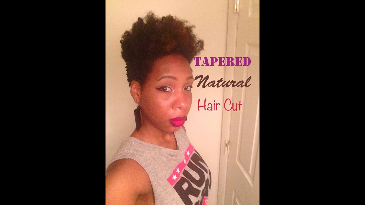 My Tapered Natural Haircut