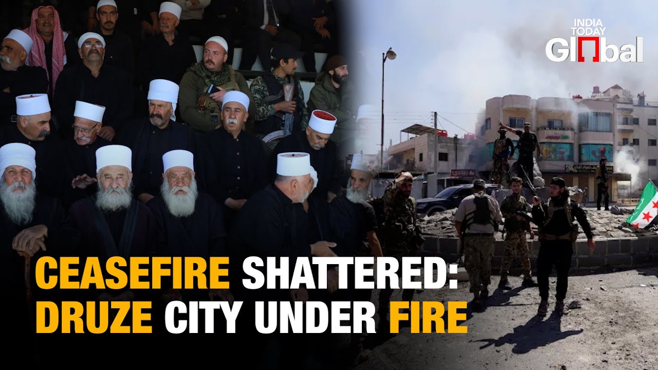 Ceasefire Fails in Sweida : Sectarian War Resumes as Israel Strikes Syrian Forces