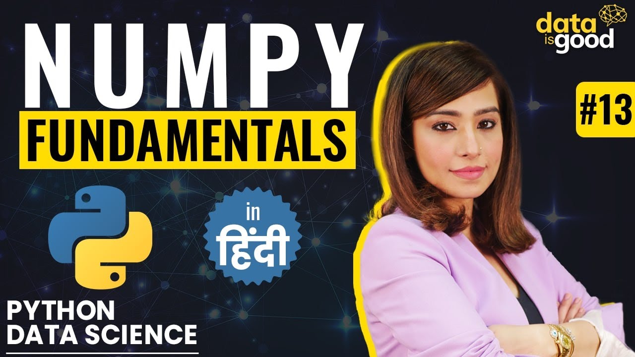 Python NumPy tutorial in  Hindi | Python NumPy Tutorial for Beginners | Python Training