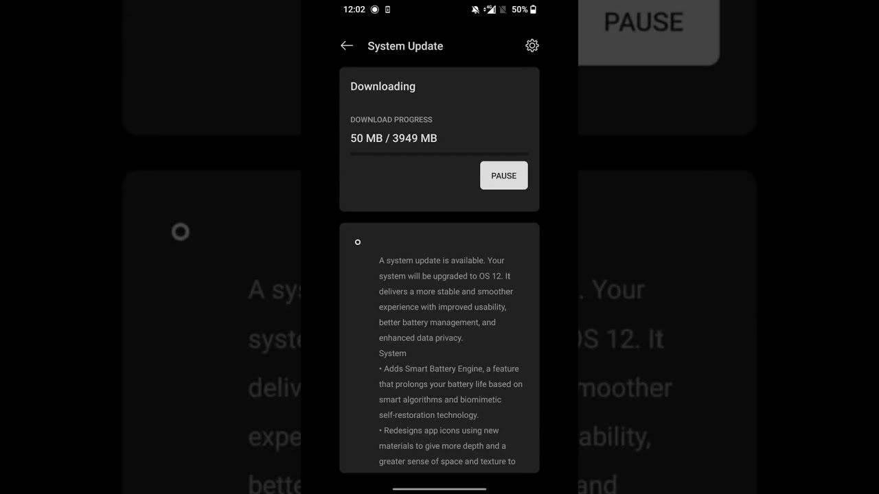 Finally Android 12 update for oneplus 7 series #update #oneplus #android
