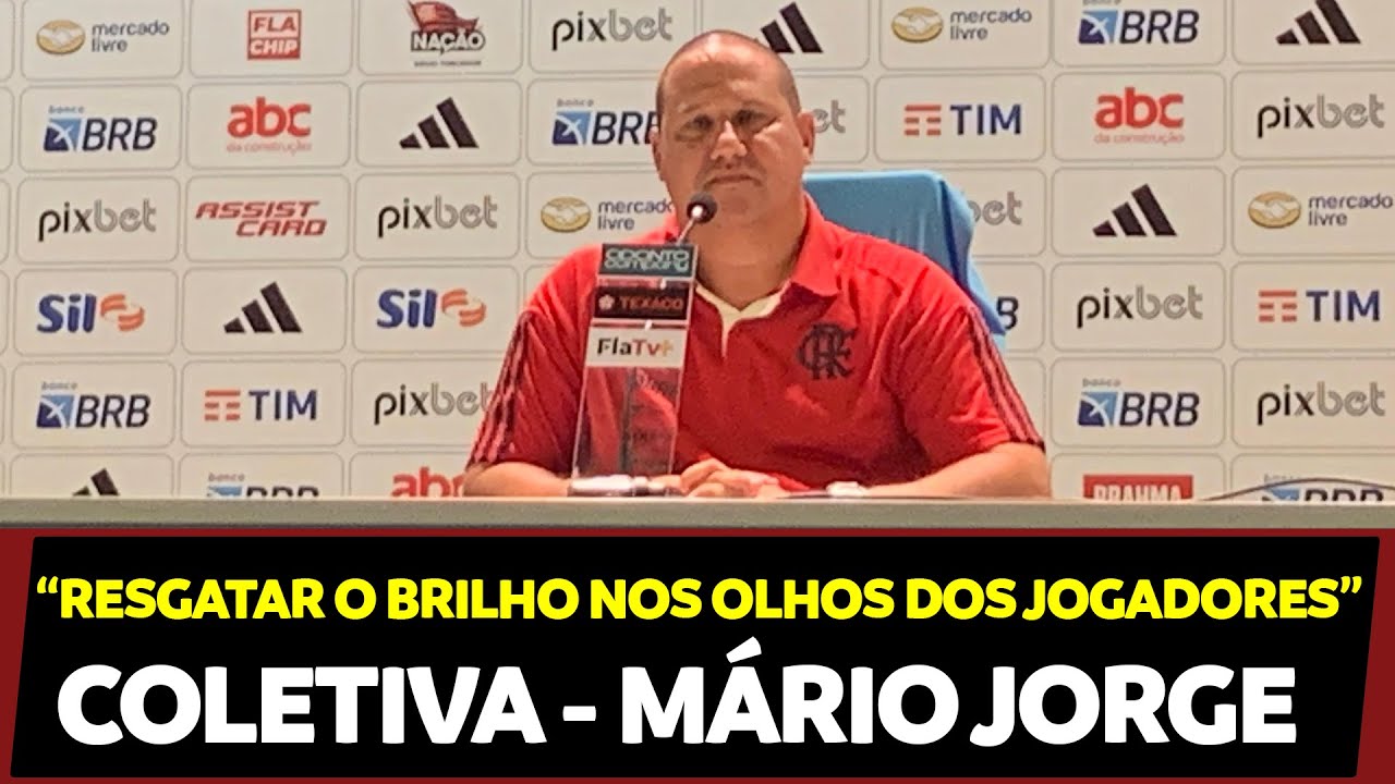 COLETIVA M&Aacute;RIO JORGE - FLAMENGO 1X0 BAHIA | BRASILEIR&Atilde;O 2023