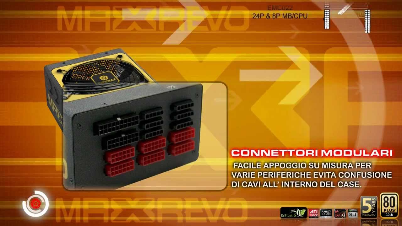 ENERMAX MAXREVO ALIMENTATORE: The eXtreme power is here!
