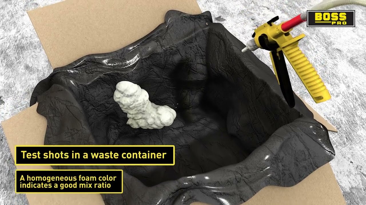 Boss 2 Component Foam - How to Use