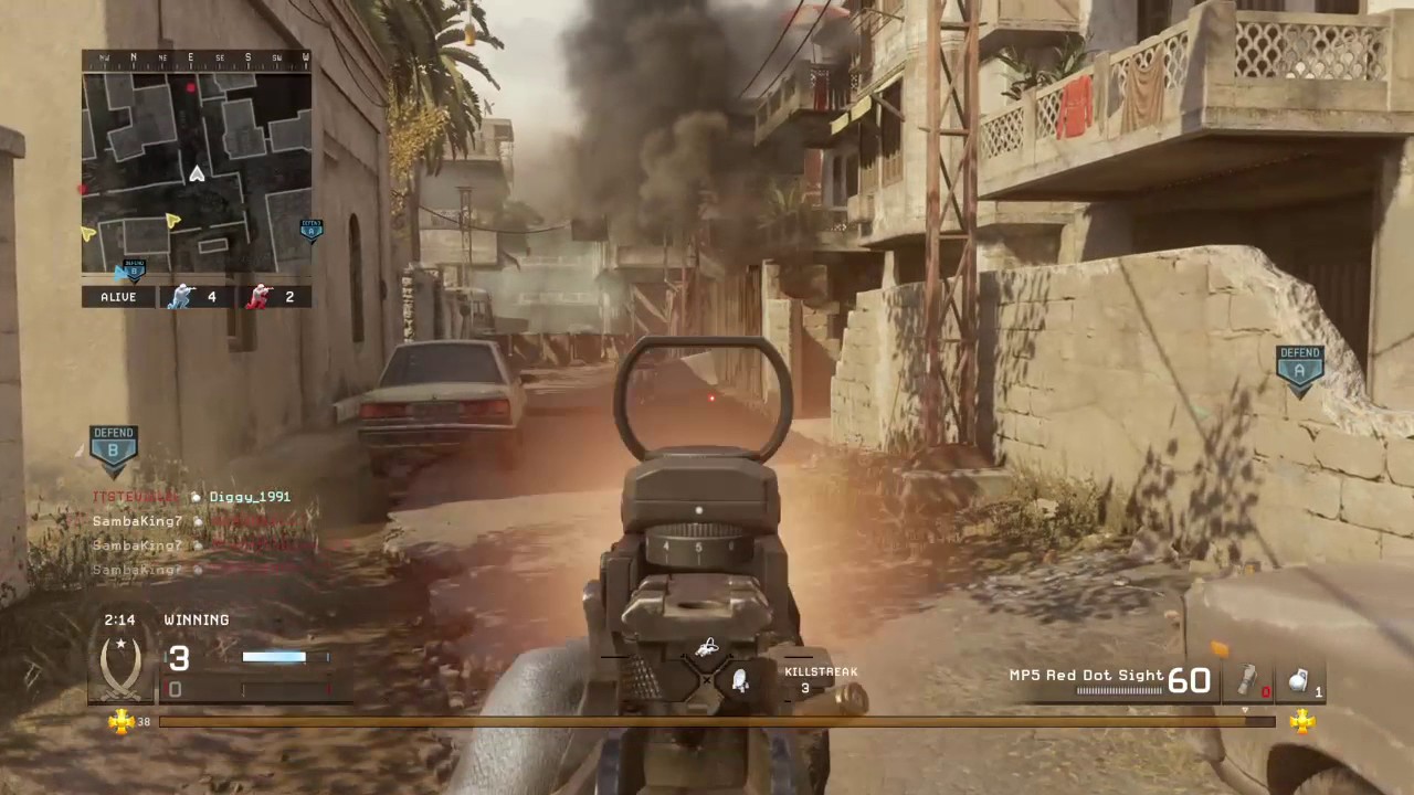 Best grenade spot on Backlot Search and destroy MWR