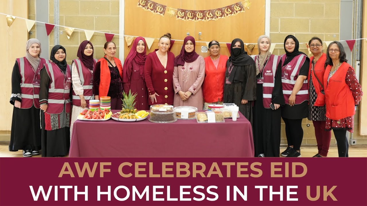 Eid Celebration with Homeless Community | Hot Meals & Happiness in UK | Mufti Abdul Wahab