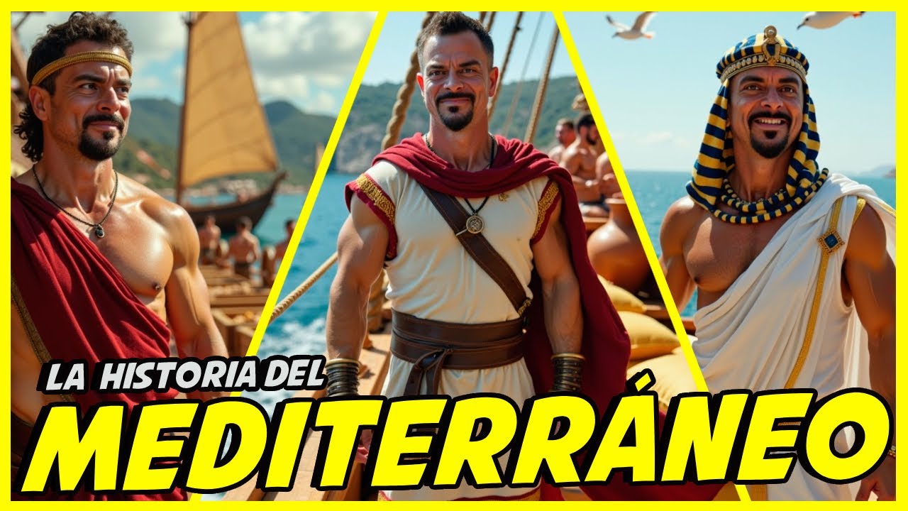 🌊  La HISTORIA del MAR MEDITERRÁNEO:  Del Desierto de Sal a la Cuna de las Civilizaciones