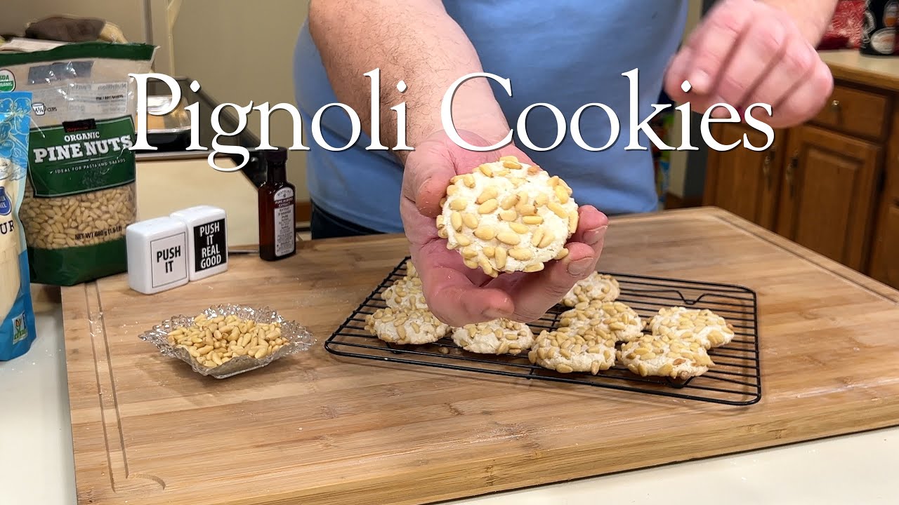 Pignoli Cookies are Italian chewy almond paste cookies that just so happen to be gluten free