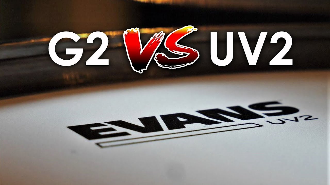 Evans UV2 vs. G2 Coated | Direct Drumhead Comparison | Drum Dog