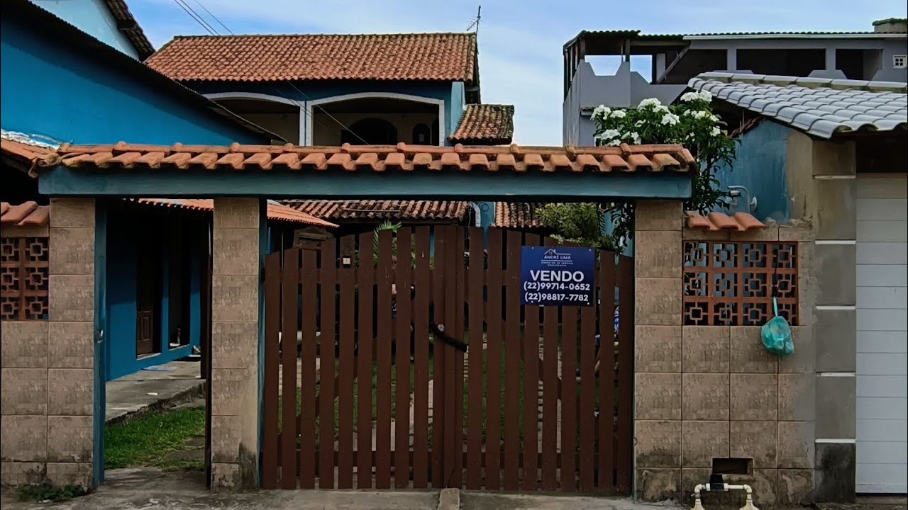 Casa com Piscina e Cisterna de 7 mil litros, a Venda no Bairro aquarius em Tamoios Cabo Frio RJ. 