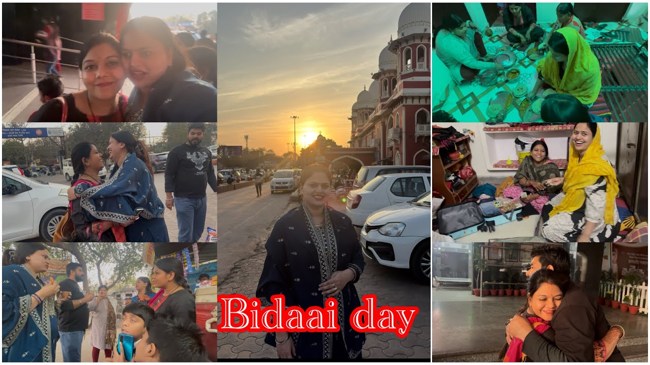 Aaj sabke destination par drop kar diya #Finally sabka bidai day#Emotional day#Phir Milenge #Newvlog