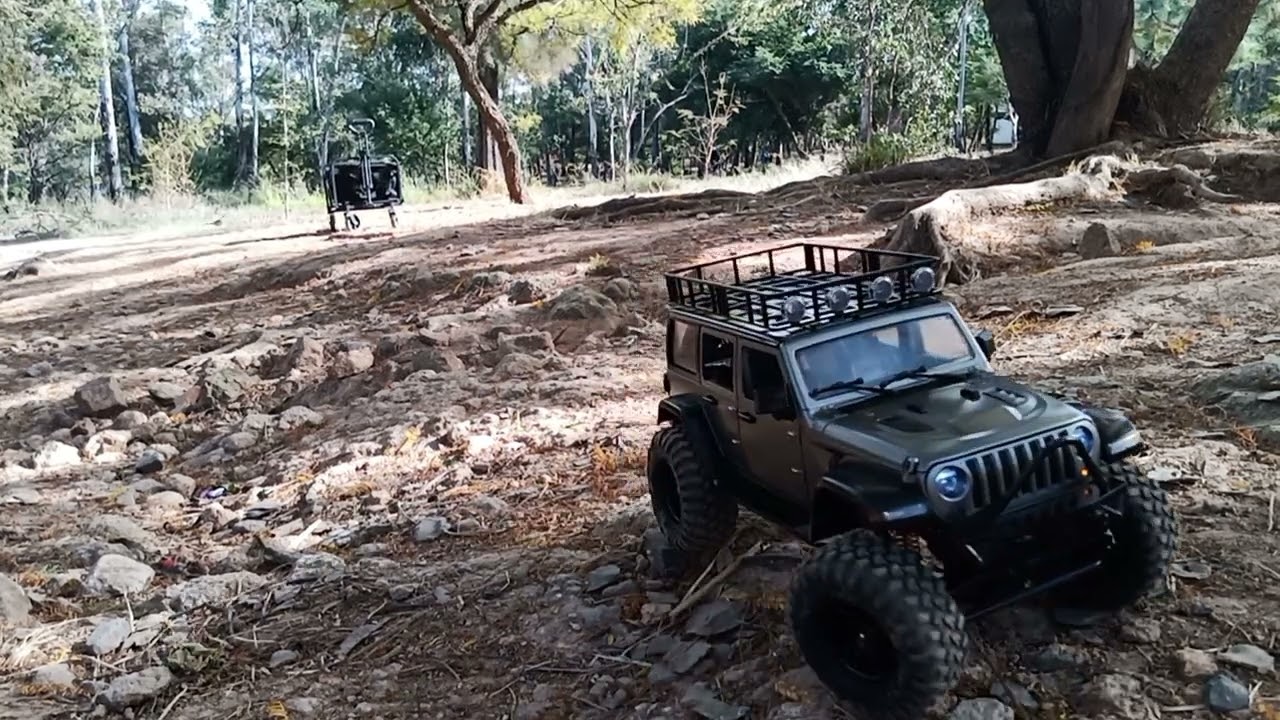 Rc Crawler MN 128 Forest crawling Bigger Tires First Run cheap Crawler