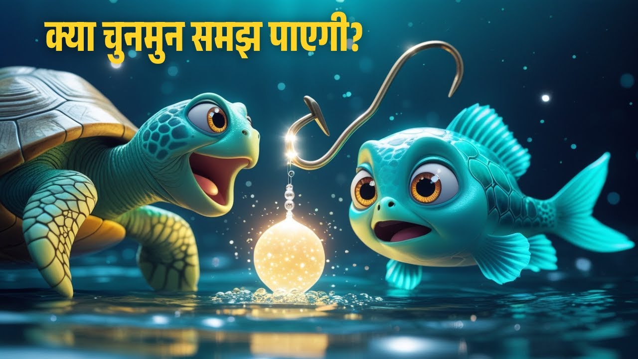 क्या चुनमुन समझ पाएगी? | चुनमुन और दादी कछुआ की सीख: धैर्य की ताकत! | Kids Moral Story in Hindi
