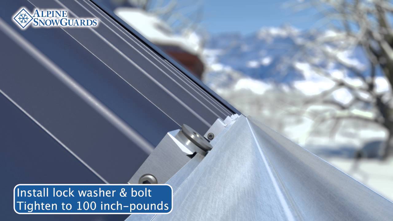 Snow Guard Install: SnowMax Fence-Style 1:07