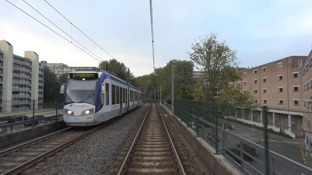 HTM RandstadRail 3 Zoetermeer Centrum-West - Den Haag Loosduinen | Alstom RegioCitadis 4034 | 2023