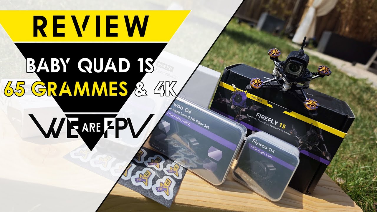 Firefly18 1S Flywoo, 60 grammes en 4K !