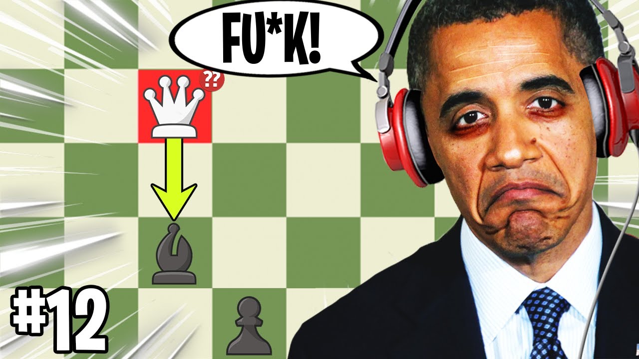 US Presidents Play Chess #12 | Barack Obama Vs George Bush