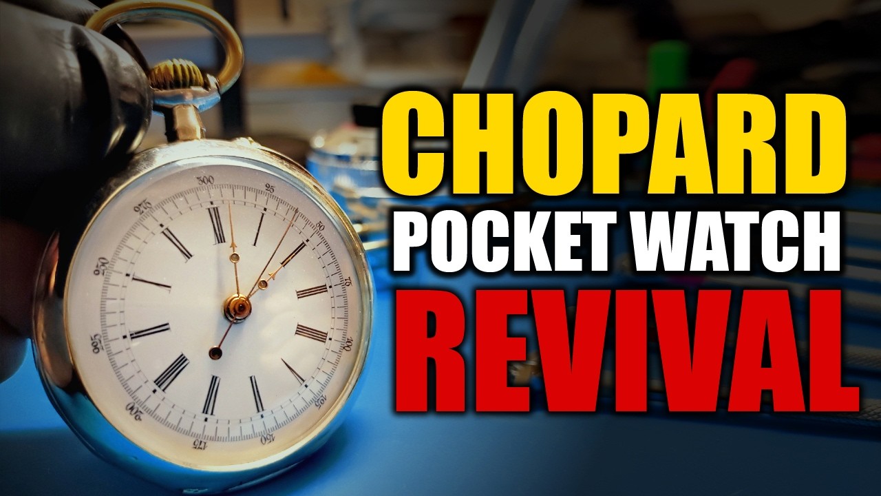 Reassembling a 100 Year Old L.U.C Chopard Pocket Watch | Final Assembly