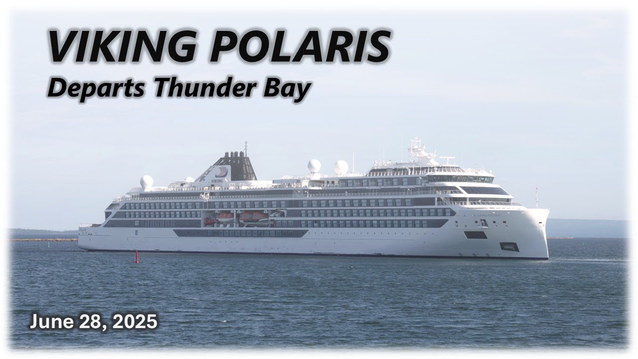 The Viking Polaris Departs Thunder Bay