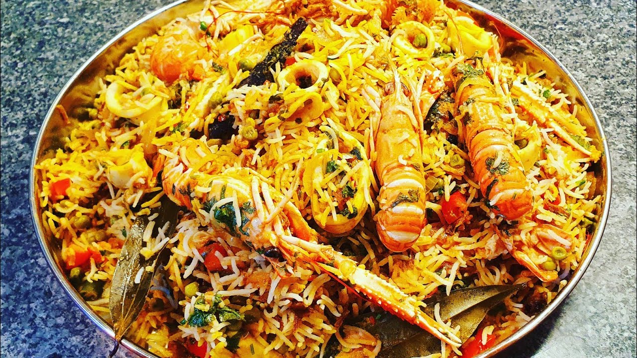 Ultimate Seafood Biryani  - Steven Heap