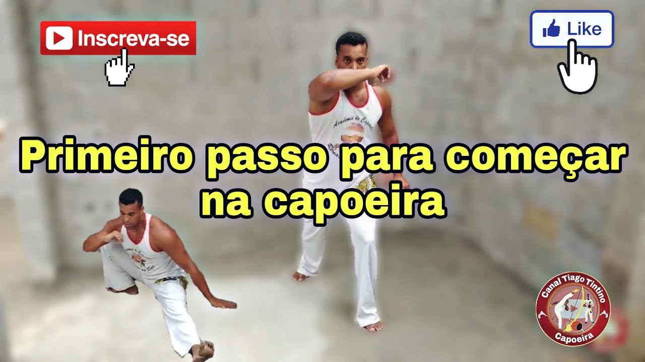 Primeiro passo para come&ccedil;ar na capoeira / Aprendendo a ginga