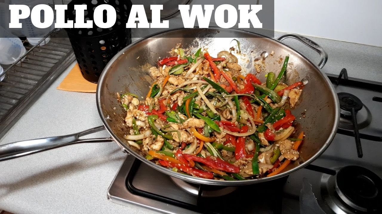 SALTEADO de POLLO con Verduras ◼️ ⛩️ WOK de POLLO Estilo CHINO 🍗⛩️  | William Priets
