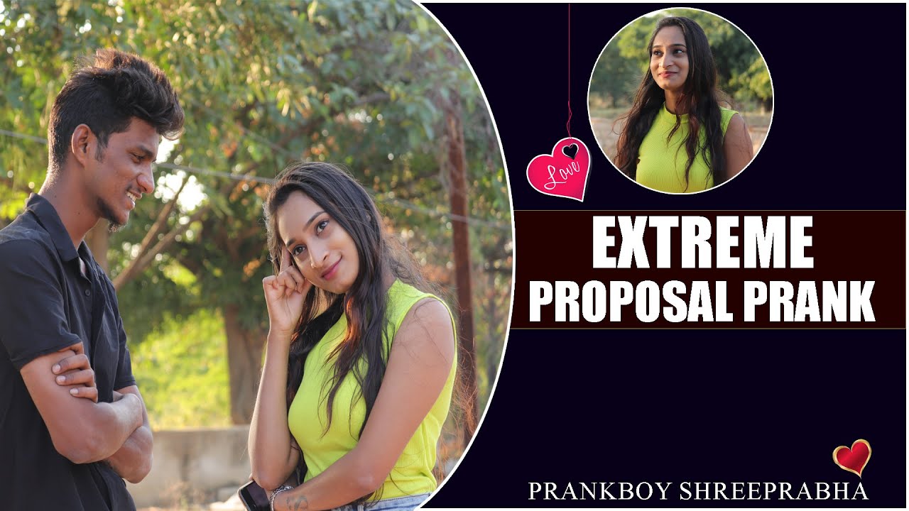 Extreme Proposal Prank On Girl By Shree Prabha l | Latest Telugu Prank Video | Telugu Prank Videos