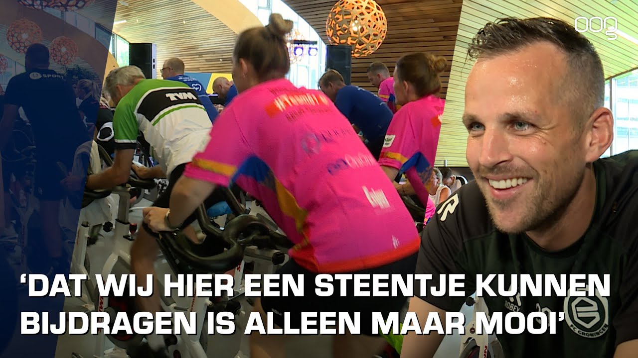 FC Groningen fietst mee voor nieuw beweegcentrum Martini Ziekenhuis