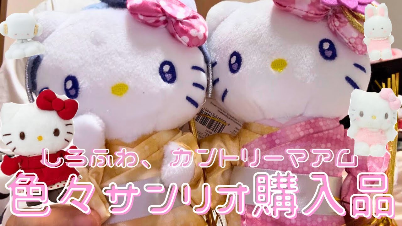 【サンリオ】1/21発売のカントリーマアム🍪しろふわ雲でおひるね☁️シリーズに情緒持っていかれる購入品紹介でついに上様御降臨【爆買い】