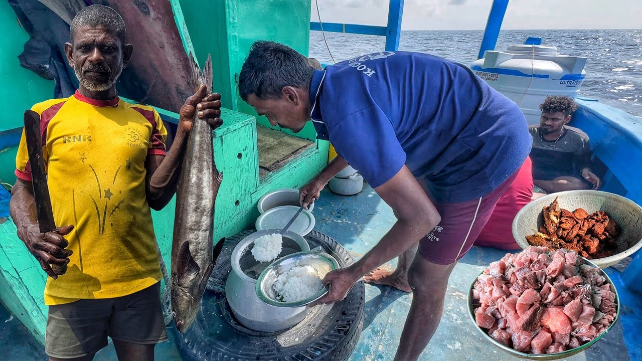 Wow! We Traveled For Long Days In The Deep Sea and Caught Sea Fish | Day07 To Day09 | S06 | Part-3
