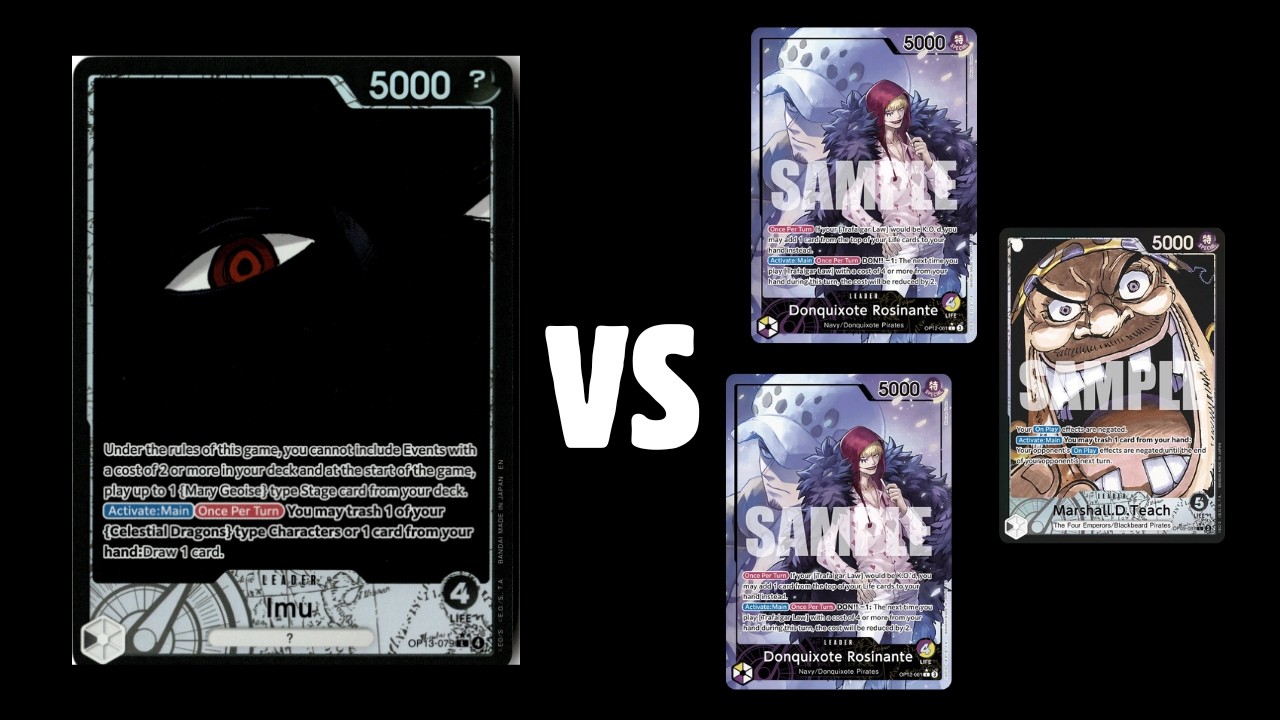 Imu vs The world #2 - One Piece TCG ranked matches