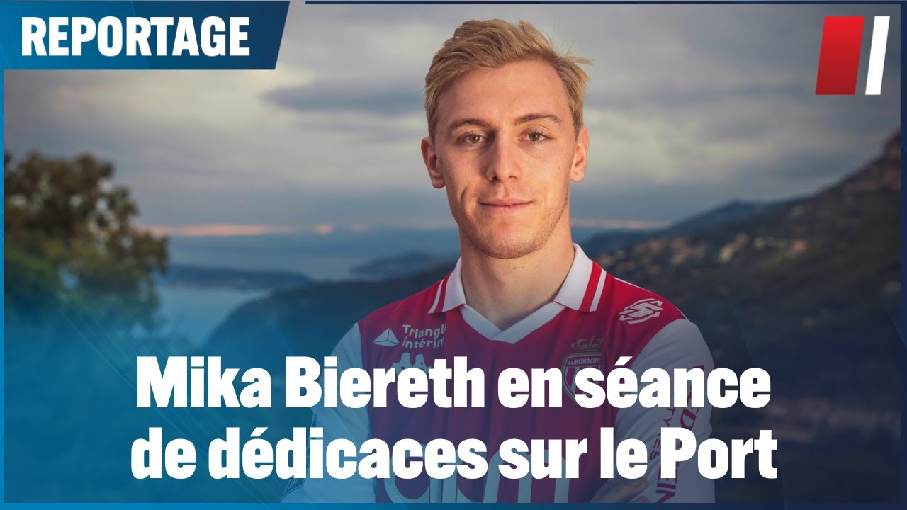 Mike Biereth en s&eacute;ance de d&eacute;dicaces sur le Port