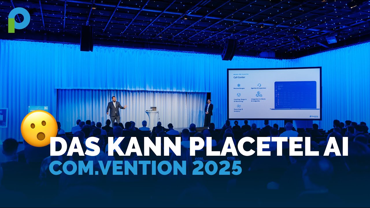 Keine Telefonie ohne KI: Webex & AI powered by Placetel | Com.vention