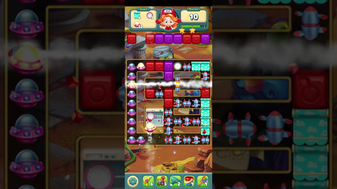 TOY BLAST level 7444 ~ No boosters ☑☑☑ 💫💫💫