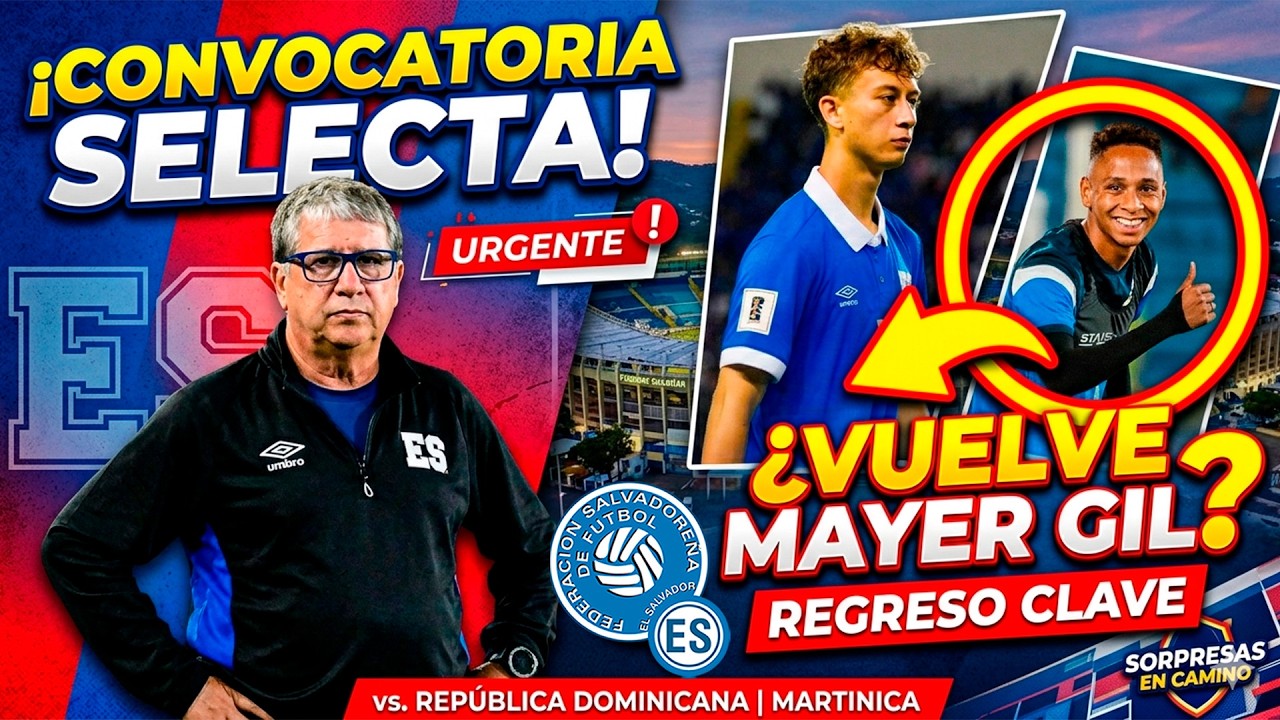 ¿Vuelve Mayer Gil? La Selecta de Bolillo Gómez define convocados para Dominicana y Martinica