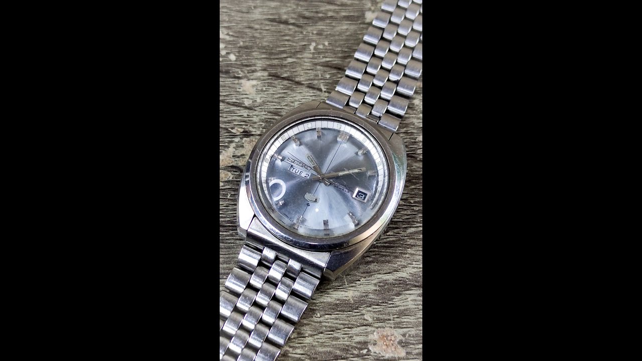 A '75s Seiko Watch 6119 - Service, Polishing, Re-lume Hands