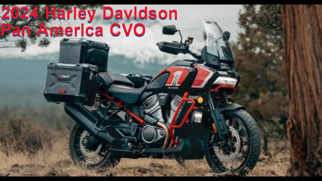 🚨 Unveiling the 2024 Harley-Davidson Pan America CVO! 🚨