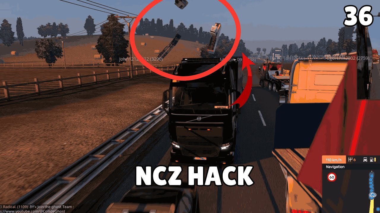 TRUCKERSMP NCZ HACK MULTIPLAYER | FLYING TRUCKS | TROLLING #36