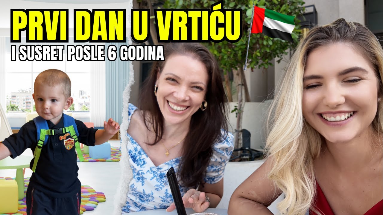 KAD PRE?! 😳 Prvi dan vrtića + susret posle 6 godina