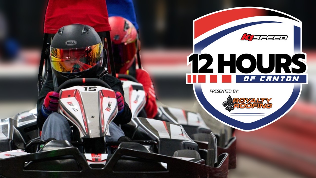 Hours 3 thru 12: World's FIRST 12 HOUR indoor electric go-kart race!