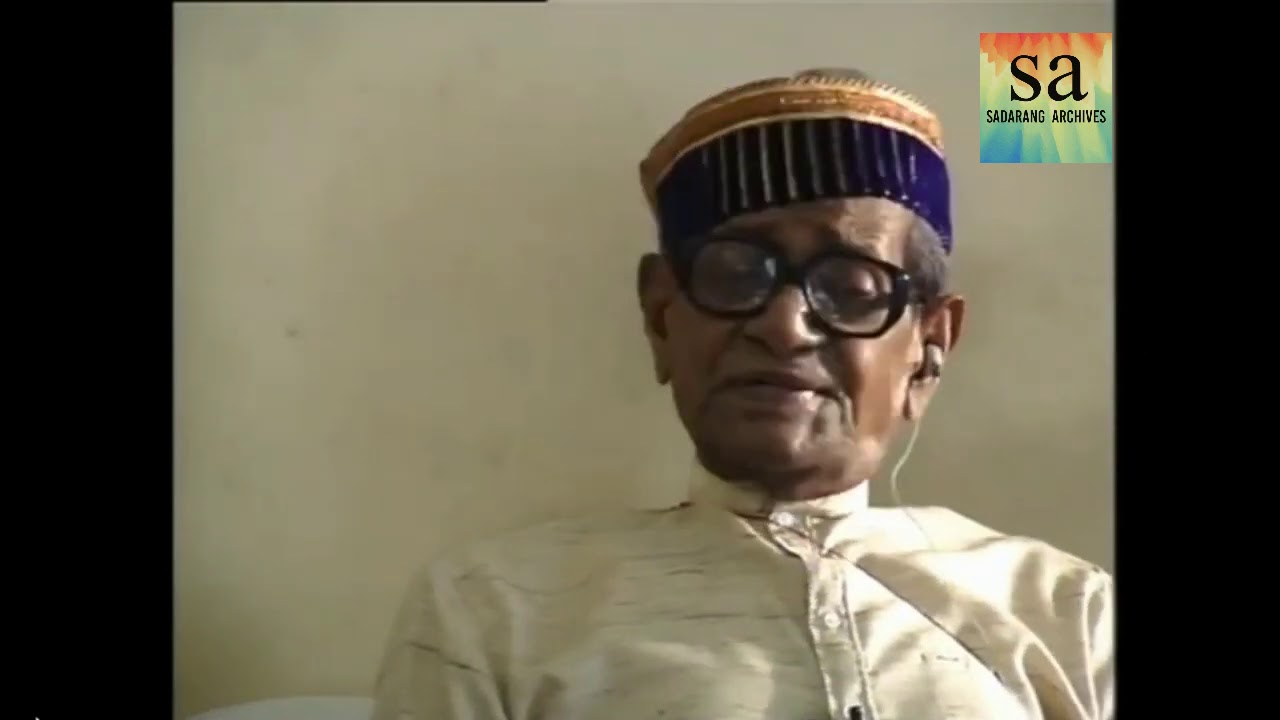 Ustad Nisar Hussain Khan - Rampur Sahaswan Gharana - Maestro Speaks