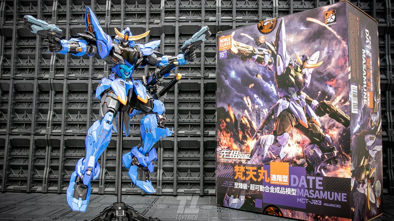รีวิว Date Masamune MoshowToy หุ่นเหล็ก Metal build จีนงานเทพราคา 4,XXX Review By Toytrick