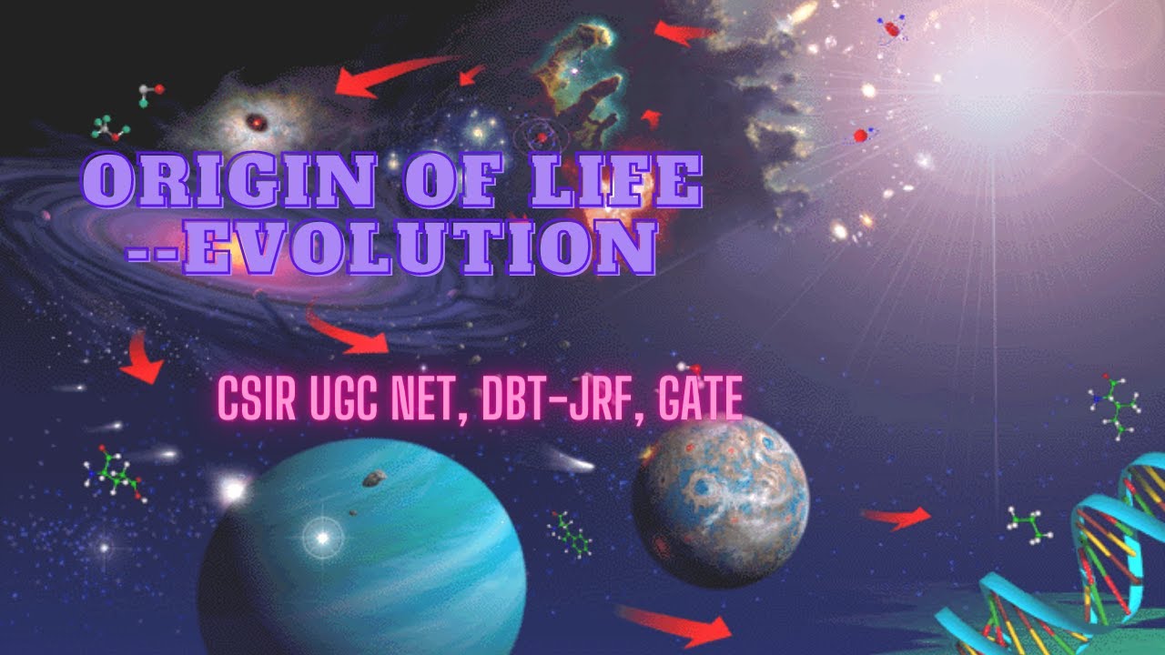 ORIGIN OF LIFE//EVOLUTION//CSIRUGCNET//APSET//LIFESCIENCES//GATE